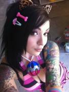 Cat ears and ink