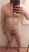 [M]25 - 5'11 - 190lbs - The first nudes i've ever shared with the internet.