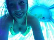 Getting tanned