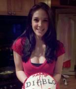 Diablo Cake Girl