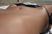 black bikini