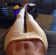 Yoga pant bridge
