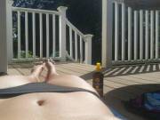 Tanning oil