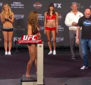 Miesha Tate weigh in