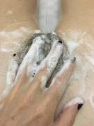 Lathering my bush