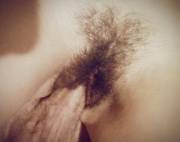 My current fuck buddy won't let me shave. Says it feels so good on his cock. Who am I to disappoint?