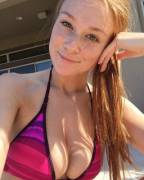 Leanna Decker in a bikini