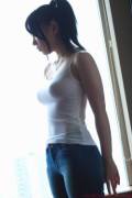 Perky by the window