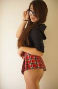 Skirt up