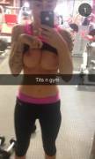 Tits n Gym (X-post from /r/SnapchatXXX)