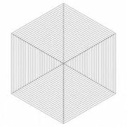 Swirling hexagon