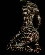 [X-Post /r/UNBGBBIIVCHIDCTIICBG] The female form dressed only in geometric light.