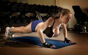 Jordan Carver staying fit