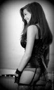 Lingerie and a corset!