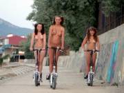 Scootering (x-post from /r/naturists)