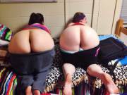 Two butts in the dorm