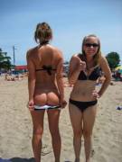 Mooning on the beach