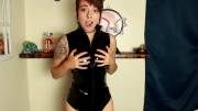 Rubber suit suck and fuck