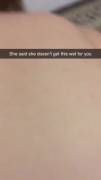 My SO was a happy boy to receive this snap of me with a stranger