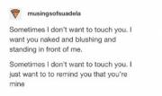 Sometimes . . .