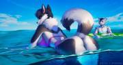 Surfing girl [MF] (Etskuni)