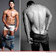 Nick Jonas has a handful