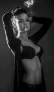 Black and white