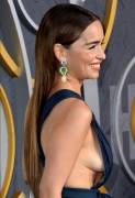 Emilia Clarke tease with that sexy side view....