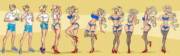 Beauty in Blue (MTF/TGTF; Bimbofication/Bimbo TF) by randomnicity7