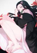 Nezuko's feet are perfect