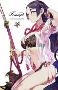 Raikou in lingerie