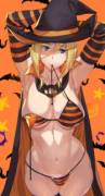 Halloween Bikini Witch Millia Rage [Guilty Gear]