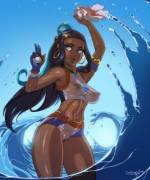 Nessa - How to catch fish (DrGraevling) [Pokemon]