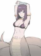 Simple Lamia Drawing