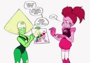 Peridot x Spinel