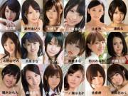 How many JAV Stars can you recognize?