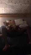 Husband films his wife ride my BBC