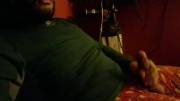 Honestly a bad angle, you can't see all the cum that shot onto my wall 