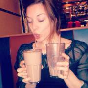 Sipping on a milkshake (xpost r/classypornstars)