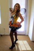 Candy corn fairy