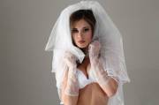 Caprice in a Wedding Dress (xpost r/wallpapers4u)