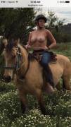 Chelsea Handler Topless (spoof of Vladimir Putin)