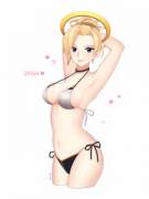 [F] Mercy Bikini pinup [Loggi]