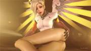 Mercy Spanking Herself