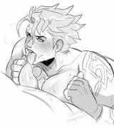 Zarya sucking some dick (by orangekissess at tumblr.com)