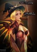 Witch Mercy' Blowjob (by Hemolami)