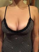 My wife's cleavage