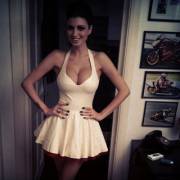 Attractive in White