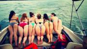 Summer is over. Here's one of the advantages of owning a boat...