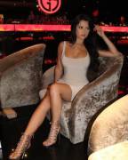 At the club